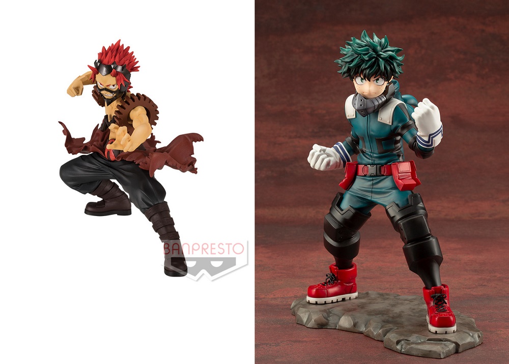 Kirishima (Bandai) e Deku (Kotobukiya) Kirishima (Bandai) e Deku (Kotobukiya)